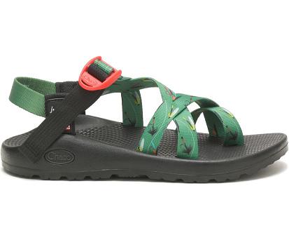 Sandalias Chaco Mujer Thomas Rhett Verde Negras España KXID53710